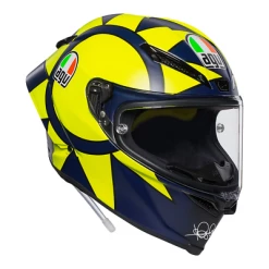 AGV PISTA GP-R SOLELUNA 2018 Valentino Rossi 46 CARBON FIBRE Motorbike Helmet