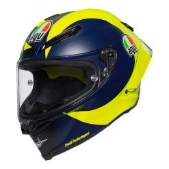 AGV PISTA GP-R SOLELUNA 2018 Valentino Rossi 46 CARBON FIBRE Motorbike Helmet