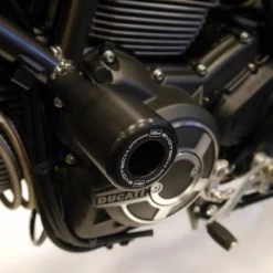 DUCATI Scrambler Desert Sled Crash Protection Bobbins By Evotech Performance