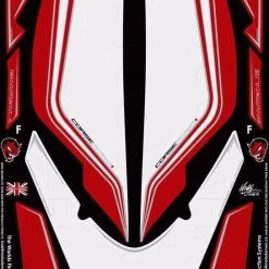 Motografix DUCATI 1299/959 Panigale Front Fairing Number Board Gel Pad Protector