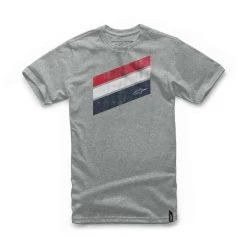 ALPINESTARS BECKTON T-Shirt Grey Heather Cotton Men's Motocross MX Alpinestars Casual