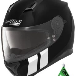 Nolan N87 MARTZ N-Com Matt Black Motorcycle Helmet Pinlock RIDE BEST BUY Nolan Helmets