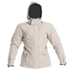 RST Clothing RST ELLIE Silver Ladies Motorbike/Scooter Textile Hood Jacket Womans/Female/Lady