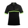 Valentino Rossi Mens Black Polo Shirt Official MotoGP Merchandise VR46