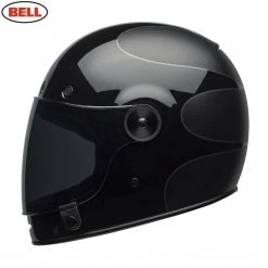 BELL BULLITT Boost Matte/Gloss Black Modern Retro Classic Motorcycle Helmet