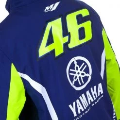 Valentino Rossi Yamaha M1 Mens Blue Softshell Jacket MotoGP Merchandise VR46