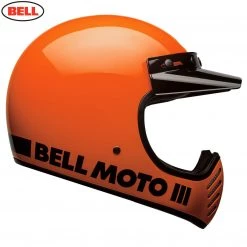 BELL Cruiser 2017 MOTO 3 Modern Classic Flo KTM Orange Motorcycle MX Helmet Bell Helmets