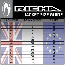 RICHA FULLMER Comfortable Casual Or Motorbike Cotton Polyester Jacket Richa Clothing
