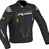 10% OFF XXL IXON ZEPHYR HP Black/Yellow Vented Motorbike Jacket 4 Seasons Ixon Clothing
