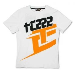 VR46 Clothing TONY CAIROLI 222 White T-Shirt VR46 Motocross KTM MX