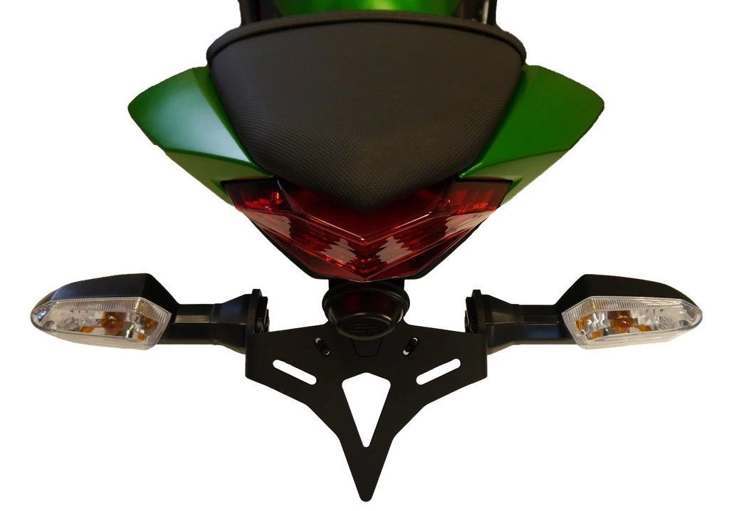 KAWASAKI Z300 Tail Tidy Black 2015 Onwards By Evotech Performance