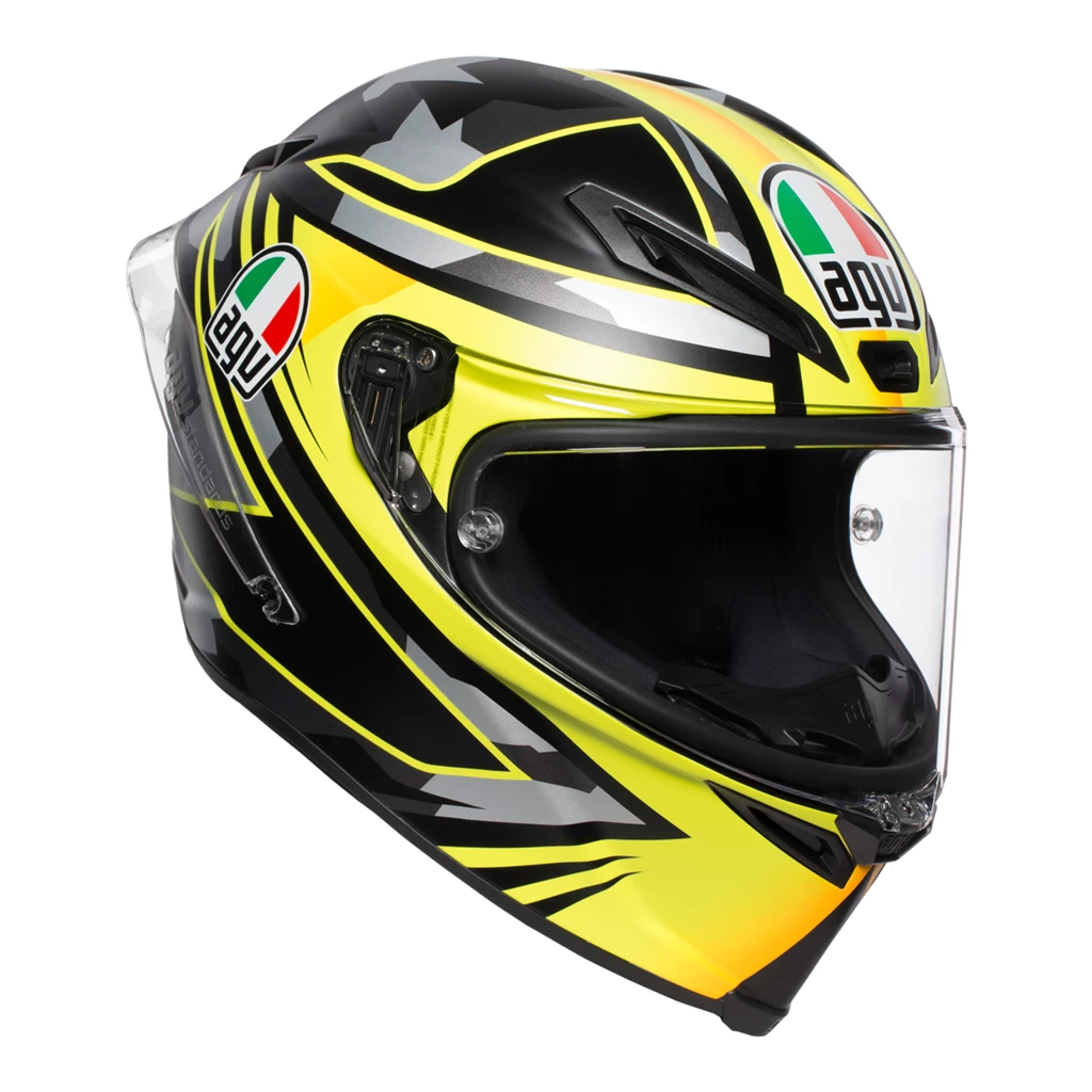 AGV Helmets AGV CORSA-R Sports Performance Carbon Fibreglass Motorbike Helmet Pinlock FREE
