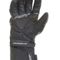 RST Clothing RST PARAGON V Waterproof CE Black Leather Winter Hipora Motorcycle Gloves