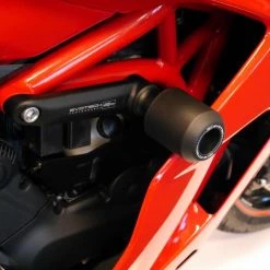 DUCATI SuperSport S 2017+ Frame Crash Protection Bungs By Evotech Performance