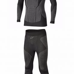 Alpinestars Ride Tech Thermal Bottoms/Top Motorbike/Golf Winter Base Layer Black