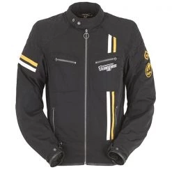 Furygan Clothing FURYGAN HERO EVO Retro Style Polyester Black/Yellow Motorcycle Summer Jacket