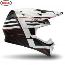 Bell Helmets BELL Moto-9 Flex BLOCKED Black Carbon Pro Circuit Motocross MX Helmet