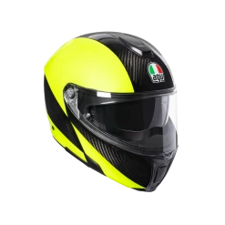 AGV SPORTS MODULAR CARBON Flip Front Up Touring Motorcycle Helmet 1295 Grams AGV Helmets