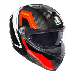 AGV SPORTS MODULAR CARBON Flip Front Up Touring Motorcycle Helmet 1295 Grams AGV Helmets