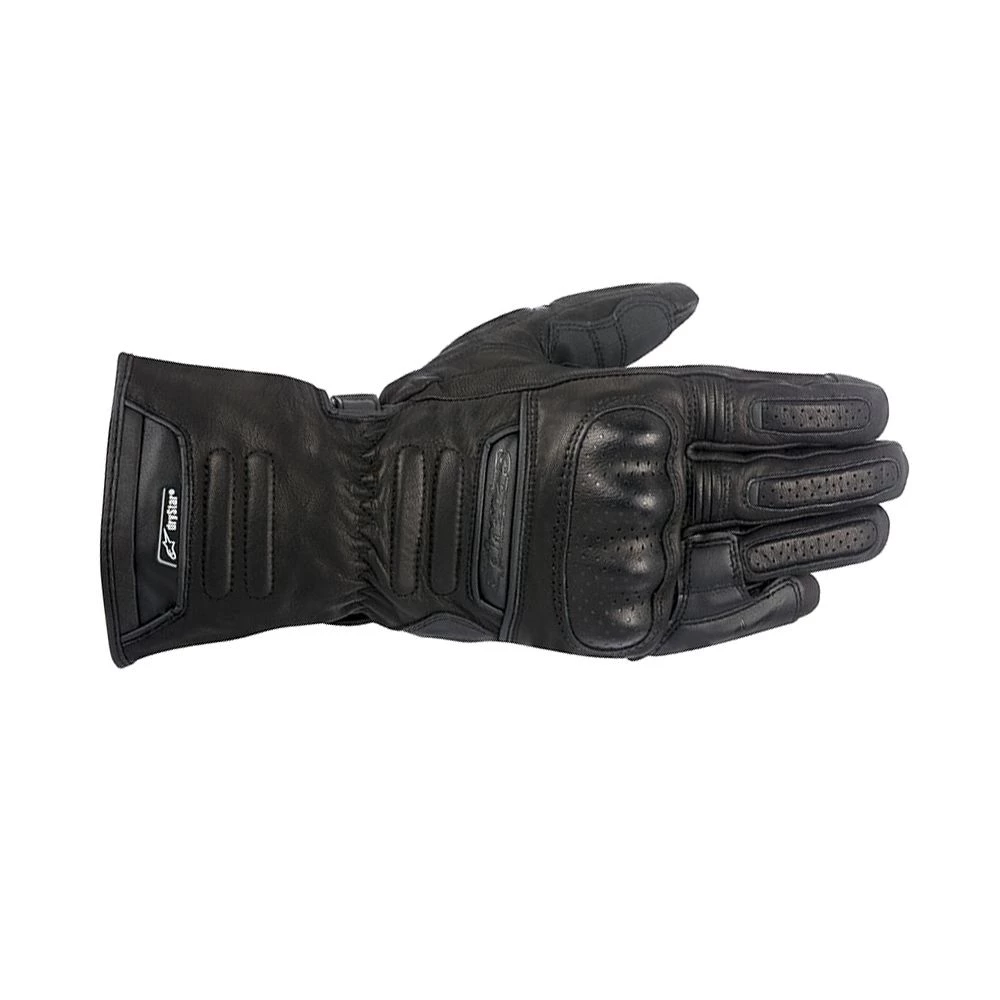 Alpinestars Gloves 10% OFF Alpinestars M56 Leather Black Drystar Motorcycle Winter Gloves S-3XL