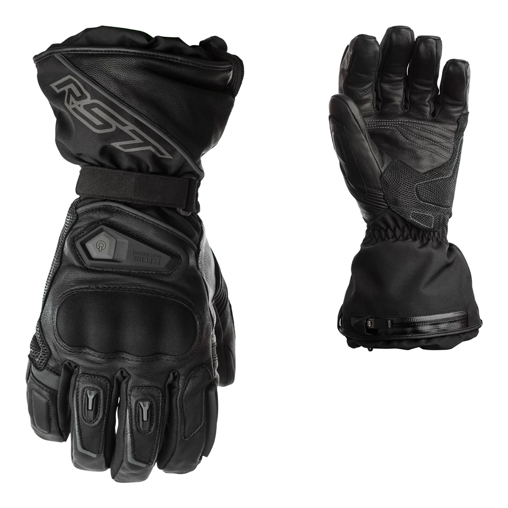 RST Clothing RST PARAGON Battery Heated Waterproof CE Winter Motorcycle Gloves Wireless