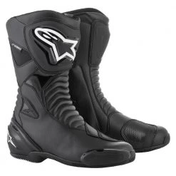 Alpinestars Boots Alpinestars SMXS WP Waterproof Black Motorbike Street/Sports Boots