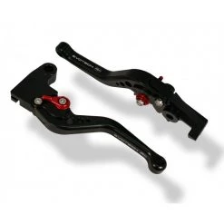 TRIUMPH SCRAMBLER Short Clutch & Brake Lever Set By Evotech Performance