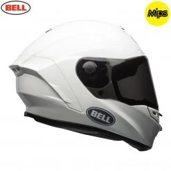 Bell Street 2018 Star Mips Impact Technology Black/White Motorcycle Helmet Bell Helmets