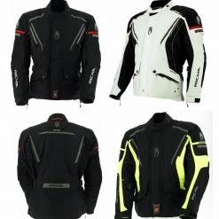 RICHA CYCLONE GORETEX Black/Grey/Yellow Motorcycle Adventure/Touring Jacket