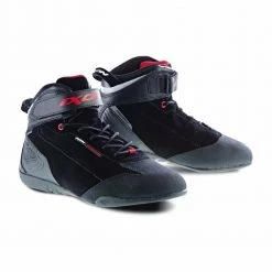 Ixon Clothing IXON SPEEDER Waterproof Suede CE Motorcycle/Scooter Sports Ankle Black Boots