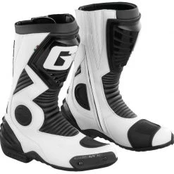 GAERNE G-EVOLUTION FIVE White Waterproof Sports/Touring Boots Made In Italy