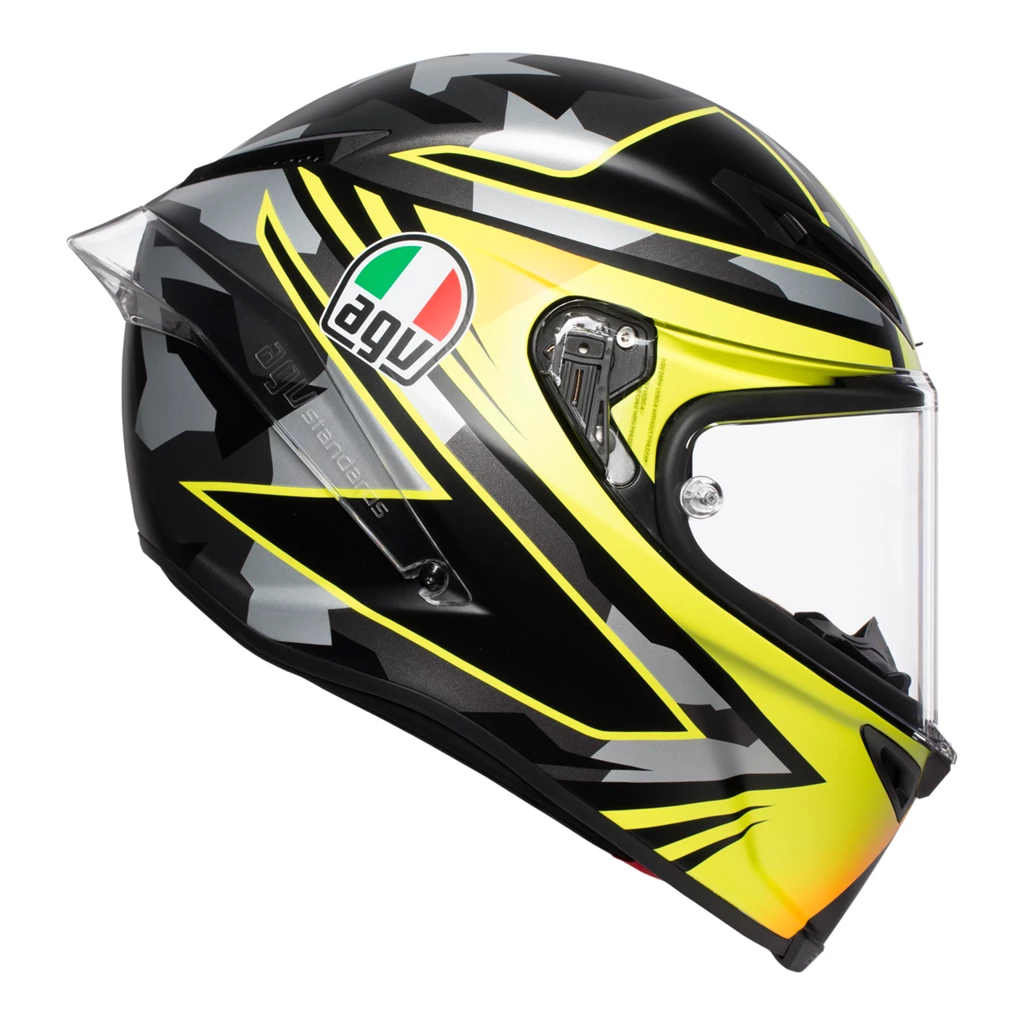 AGV Helmets AGV CORSA-R Sports Performance Carbon Fibreglass Motorbike Helmet Pinlock FREE