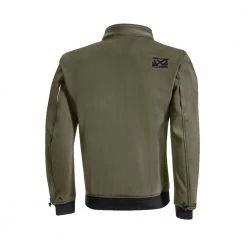 IXON CAMDEN Khaki Summer Softshell Waterproof Textile Urban Motorcycle Jacket