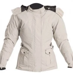 RST Clothing RST ELLIE Silver Ladies Motorbike/Scooter Textile Hood Jacket Womans/Female/Lady
