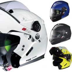 Nolan Helmets GREX G9.1 EVOLVE Couple Flip Front Blue/Red/White/Black Motorbike Helmet Nolan