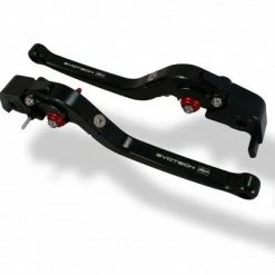 BMW S1000RR 2010 Onwards Short Black Clutch/Brake Lever Set Evotech Performance
