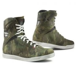 TCX X-RAP Jungle Camo WP Leather Camouflage Motorcycle/Scooter Ankle Boots/Shoes TCX Boots