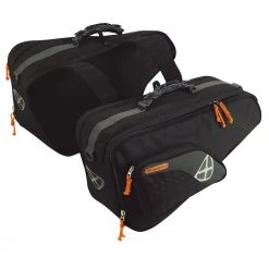 IXON X-COMP Black/Grey Motorbike/Motorcycle PANNIERS BAG Ixon Clothing