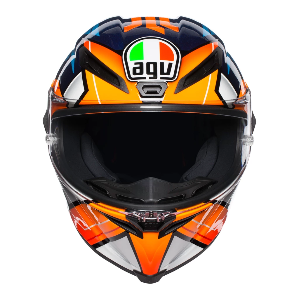 AGV Helmets AGV CORSA-R Sports Performance Carbon Fibreglass Motorbike Helmet Pinlock FREE