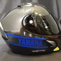 X-Lite Helmets X-Lite X803 CARBON Puro Gloss YAMAHA Stickers FREE Dark Visor Motorbike Helmet