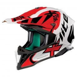Nolan X-Lite Helmets X-Lite X-502 Motocross MX Off-Road Green Lane Motorcross Peak Helmet X502