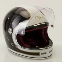 VIPER F656 VINTAGE Motorcycle Retro/Bullitt/Classic Fibreglass Cheap Helmet