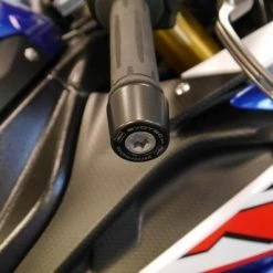 BMW S1000R (2013 Onwards) Black Handlebar End Weights By Evotech Performance