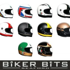 AGV Helmets AGV X3000 Modern 2019 Retro Legends Bullitt Motorcycle Helmet