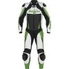 FURYGAN FULL APEX 1PC Kawasaki Green/White/Black Motorbike Leather Racing Suit