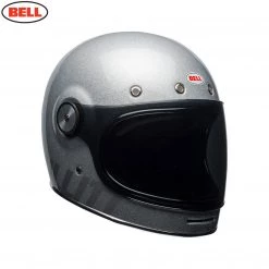 BELL Cruiser 2019 BULLITT SE Flake Silver Retro Motorbike Helmet Bell Helmets