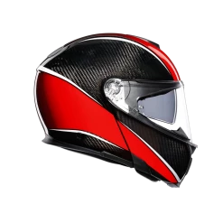 AGV SPORTS MODULAR CARBON Flip Front Up Touring Motorcycle Helmet 1295 Grams AGV Helmets