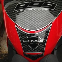 Ducati Panigale 899 Carbon 3D Gel Tank Pad Protector From Motografix
