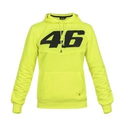 VR46 Clothing VR46 Hoody Kangaroo Pouch Hoodie/Top Valentino Rossi Official MotoGP Merchandise