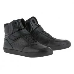 5% Off Alpinestars LUNAR Black Leather Urban Motorbike/Scooter Shoes Alpinestars Boots